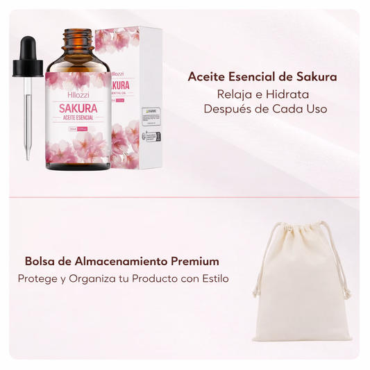 SculptPro Sakura Upgrade™ – Aceite de Sakura + Bolsa Premium