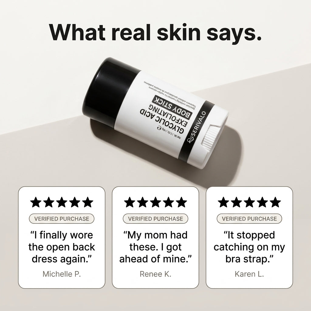 Serivalo™ Glycolic Acid Exfoliating Body Stick